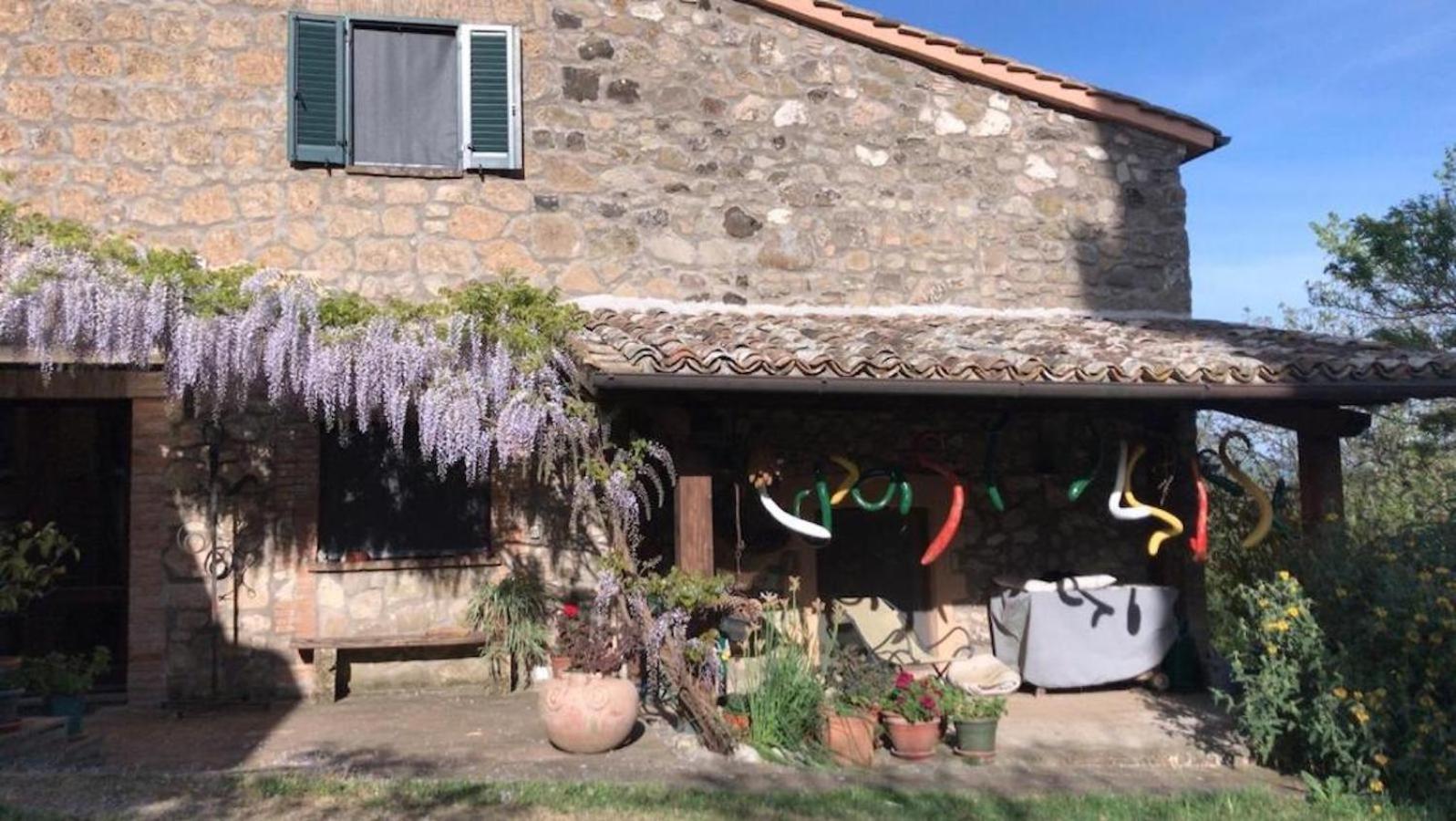 Podere Porcino Civitella d'Agliano Luaran gambar