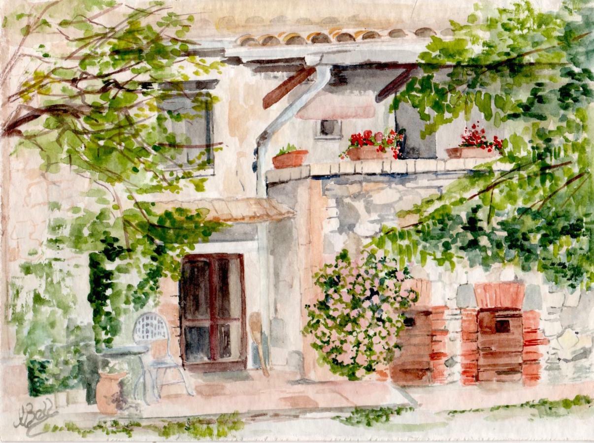 Podere Porcino Civitella d'Agliano Luaran gambar